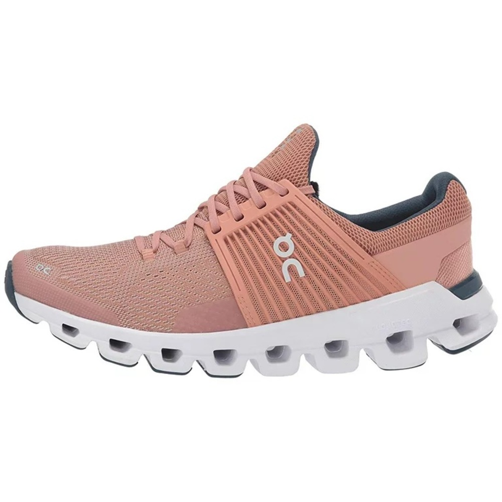 On Running Blush and Denim Cloudswift Sneakers - 8.5